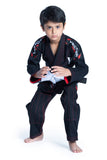 Kids Ultra-light Attila series BJJ gi with pre-shrunk fabric and FREE Belt