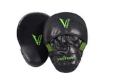 Gel Padded Curved Focus Pads Mitts for Boxing Kickboxing MMA Cardio